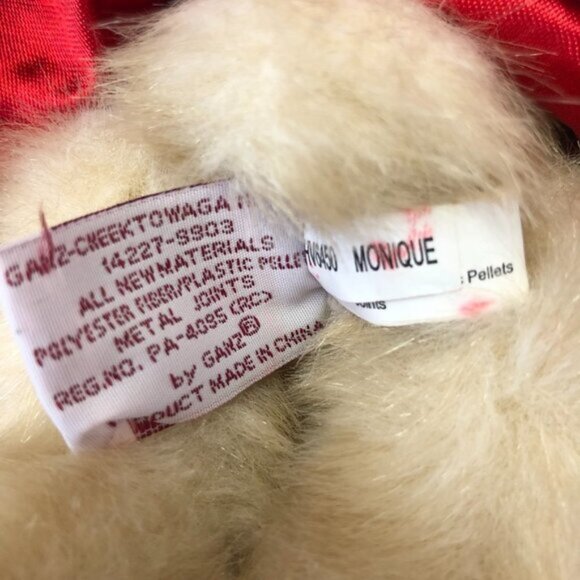 NWT Ganz Heritage Collection Bear Monique Stuffed Animal - Picture 7 of 11